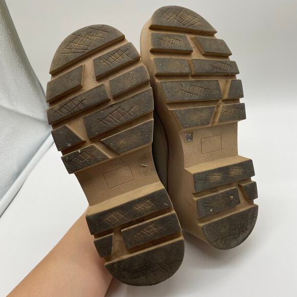 Dirty Laundry DL Cream Tan R-Test Block Heel Clogs Mules Slides Women's size 6.5 - Picture 6 of 9